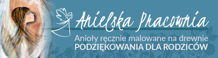 Anioły ręcznie malowane na drewnie - to oryginalne podziękowanie dla Rodziców podczas błogosławieństwa