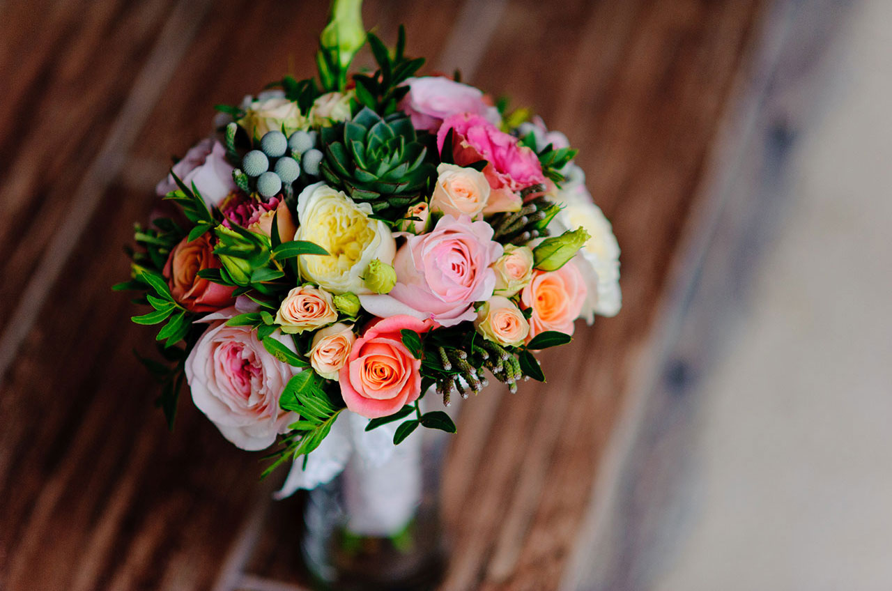 Ślub wśród kwiatów